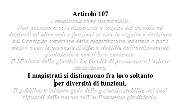 Per uscire dalla palude del carrierismo: alcune proposte di Magistratura democratica