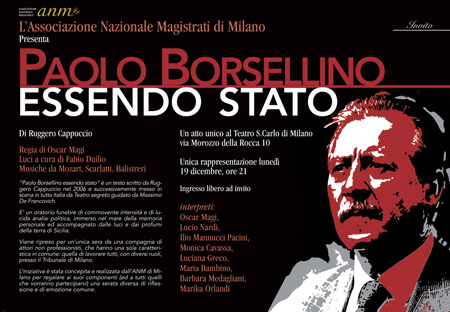 "Paolo Borsellino, Essendo stato"