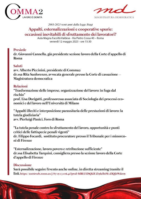 Appalti, esternalizzazioni e cooperative spurie: occasioni inevitabili di sfruttamento dei lavoratori?